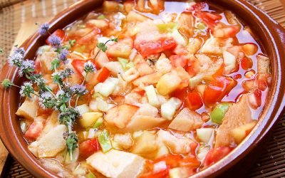 Gazpacho extremeño.